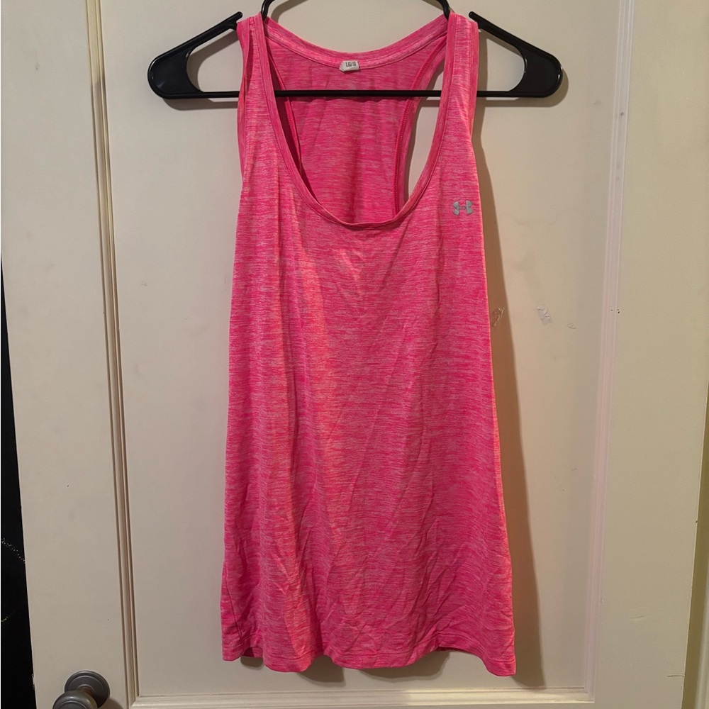 LG Pink Relaxed Sleeveless Tank Top